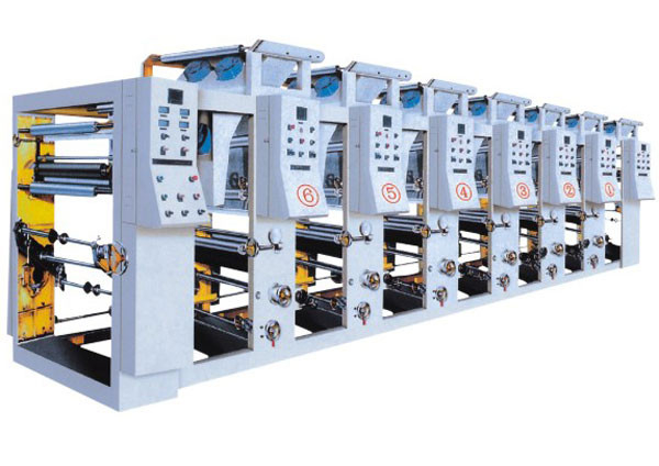 Automat druku wklęsłego PVC / PET / PE 800 - 1600 mm szerokości druku