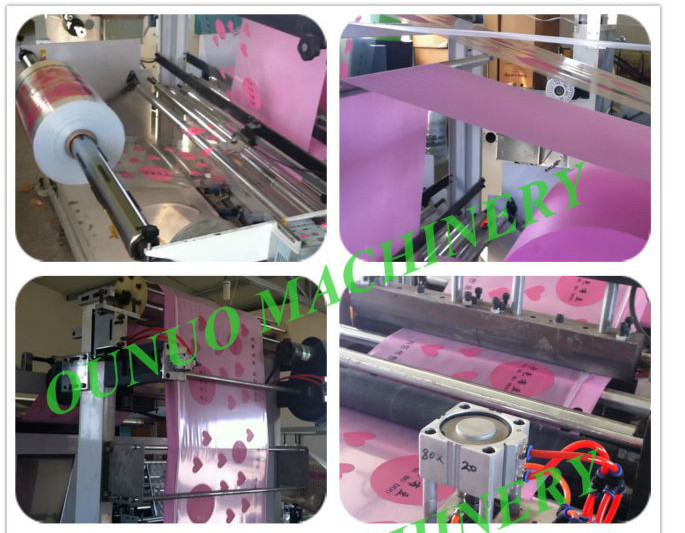 Przetworzony w D-cut Bag Automatyczna maszyna do produkcji włókniny z automatycznym wykrawaniem pneumatycznym
