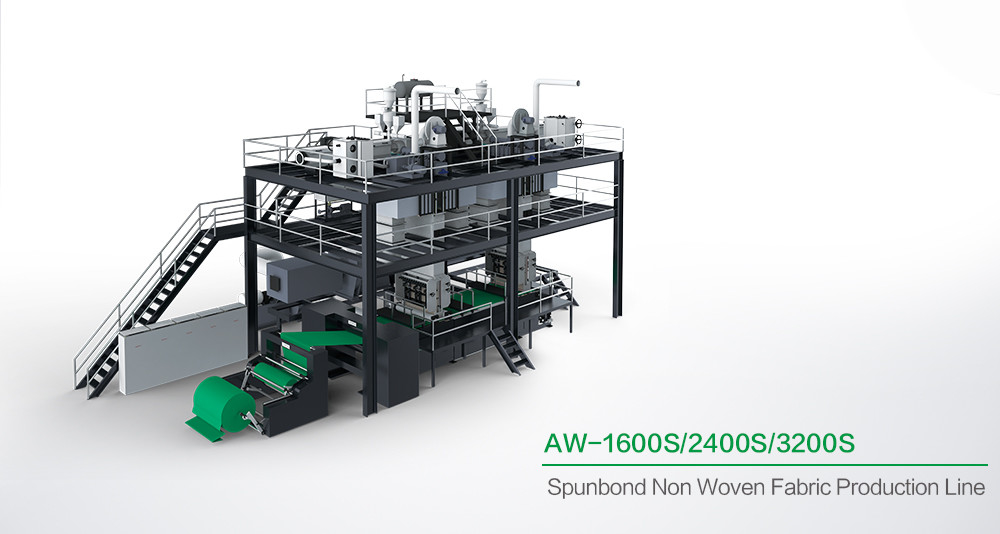 Pojedyncza maszyna do produkcji worków z włókniny typu S Spunbond 1300KW do pełnej linii