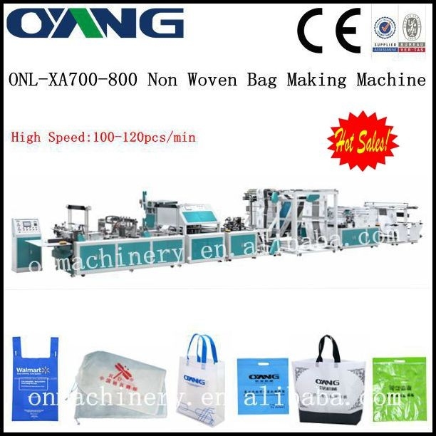 High Speed ​​CE Standard Automatyczna maszyna do produkcji włókniny / urządzenia do torby ze sznurkiem