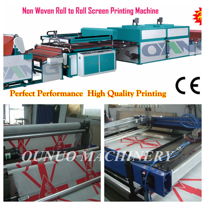 dwukolorowa włókninowa maszyna drukarska do torebek z włókniny