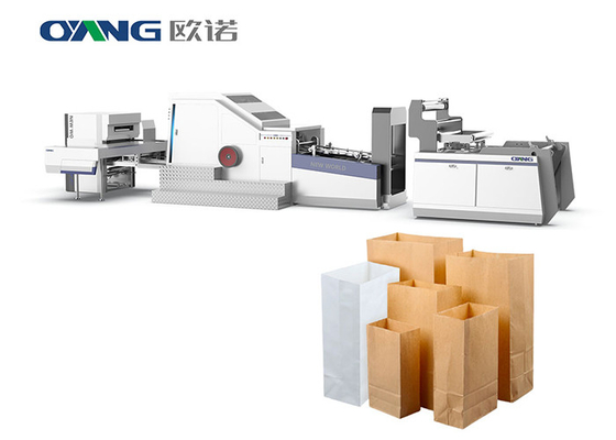 200 sztuk / min Maszyna do produkcji toreb papierowych o grubości 600 mm