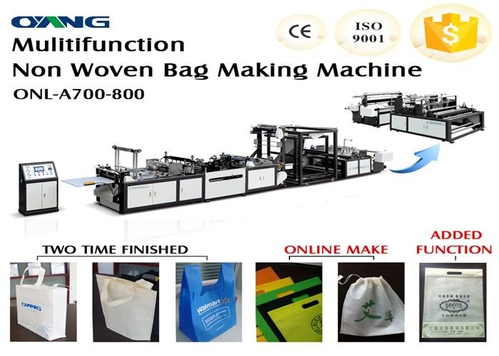 Automatyczne maszyny do produkcji torebek z włókniny do torebek płaskich / t-shirtów