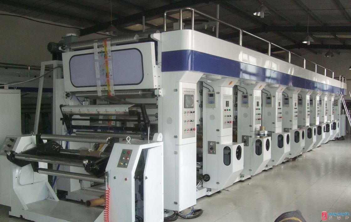 Maszyna do drukowania wklęsłodrukowego z plastikową folią