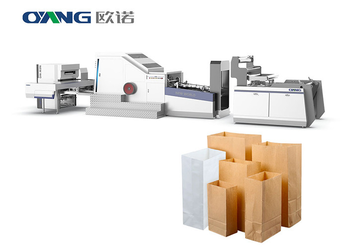200 sztuk / min Maszyna do produkcji toreb papierowych o grubości 600 mm